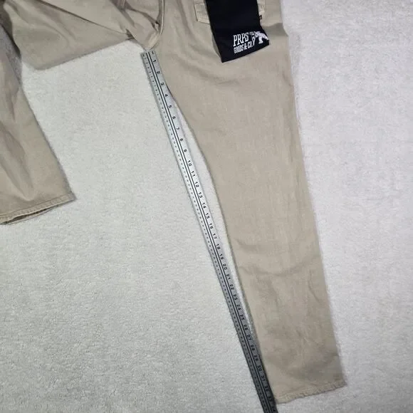 PRPS Jeans Le Sabre Slim Straight Fit Mens Size 34x33 Japanese Denim Beige - Picture 9 of 11